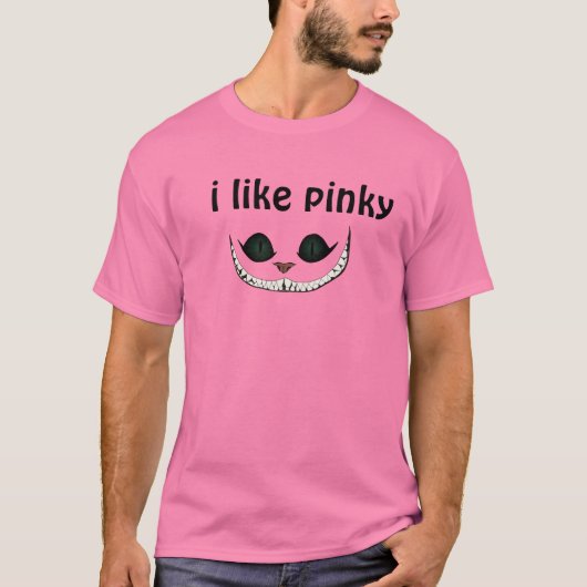 t shirt ik vind roze (Voorkant)