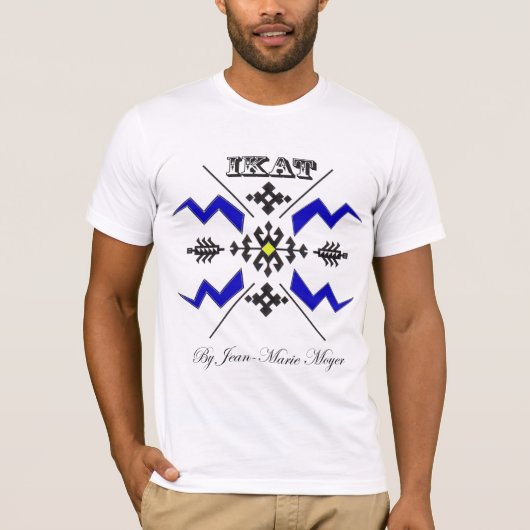 T-shirt IKAT by Jean-Marie Moyer (Voorkant)