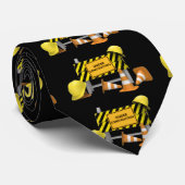 T-shirt in aanbouw stropdas (Opgerold)