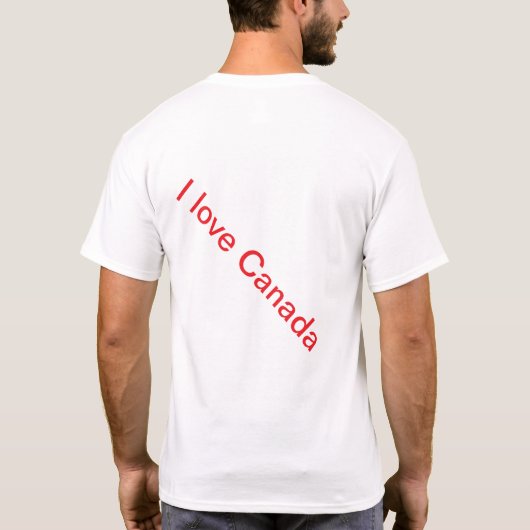 T-shirt in Canada (Achterkant)