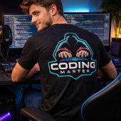 T-shirt in codeerstijl voor de programmeur en hack