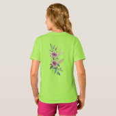 T-shirt in lichte kleur (Achterkant volledig)