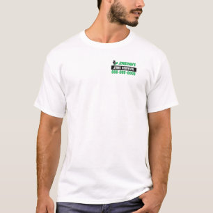 T-shirt in lichte kleuren voor afvalverwijdering
