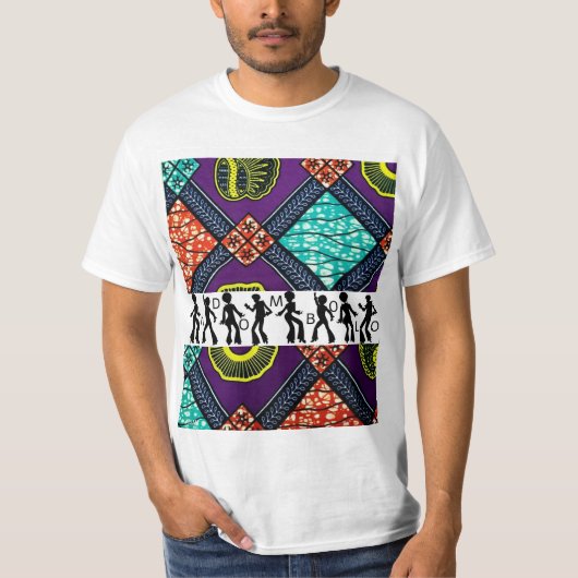 T-shirt in lingala / Ndombolo (Voorkant)