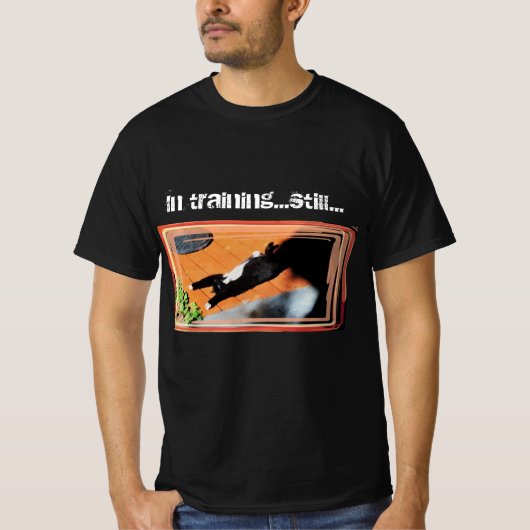 T-shirt in opleiding nog steeds (Voorkant)