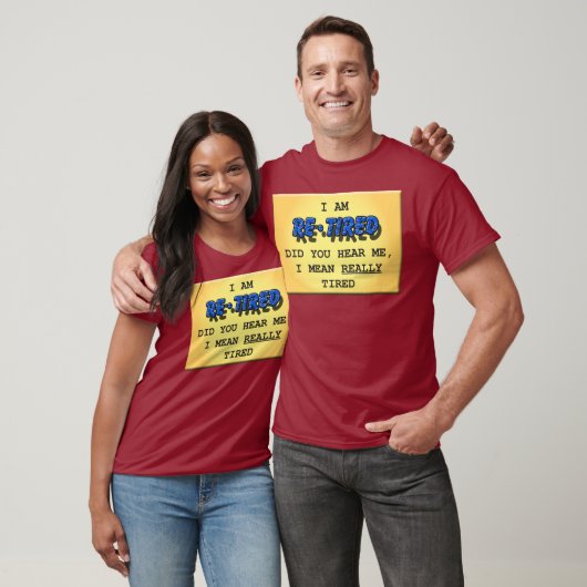 T-shirt in ruste (Unisex)