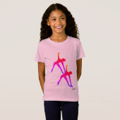 T-shirt: in vorm komen t-shirt (Voorkant volledig)