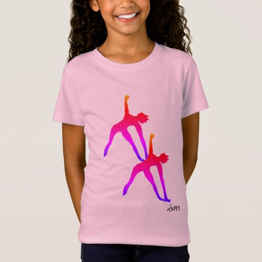 T-shirt: in vorm komen t-shirt (Voorkant)