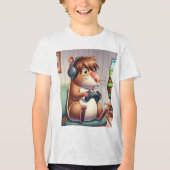 T-Shirt Infantil Clássica Gildan® 5000B – Capivara (Voorkant)