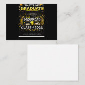 T-shirt Informatiekaartje (Voorkant / Achterkant)