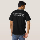 T-shirt Internationale dag van de vriendschap (Achterkant volledig)