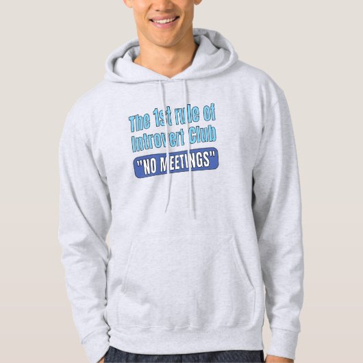 T-shirt Introvert Club (Voorkant)