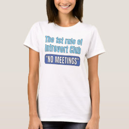 T-shirt Introvert Club