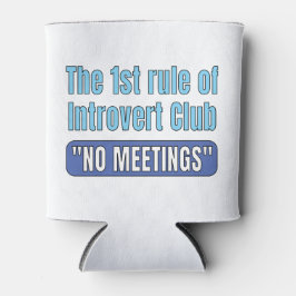 T-shirt Introvert Club Blikjeskoeler
