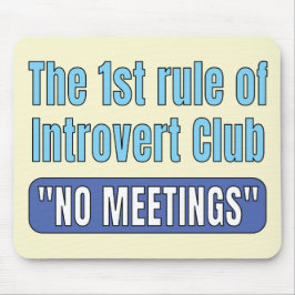 T-shirt Introvert Club Muismat