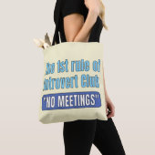T-shirt Introvert Club Tote Bag (Dichtbij)