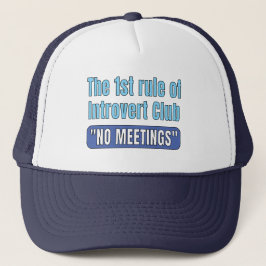 T-shirt Introvert Club Trucker Pet
