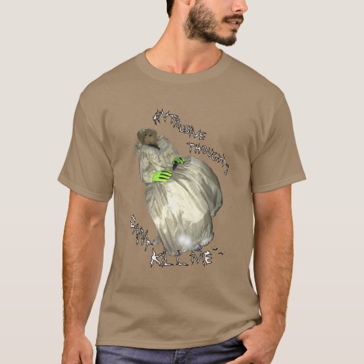 T-shirt Intrusieve ideeën (Voorkant)