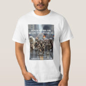 T-shirt 'Invadeer Groenland' (Voorkant)