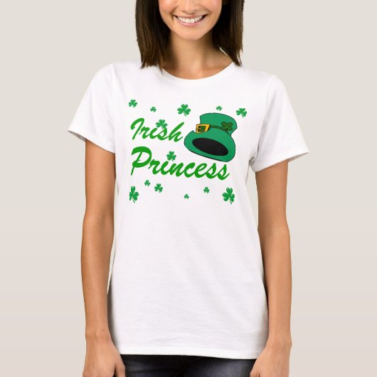 T-shirt Irish Princess (Voorkant)