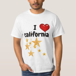 T-Shirt is gek op Californië.
