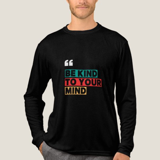 T-Shirt is goed voor je geest (Voorkant volledig)