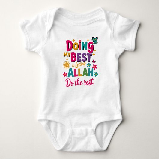 T-Shirt-Islamic Kids Clothing Romper (Voorkant)