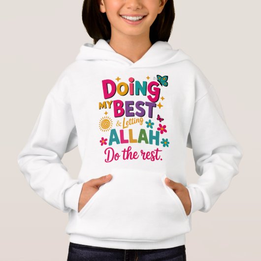 T-Shirt-islamitische kinderkleding. (Voorkant)
