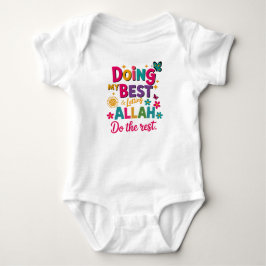 T-shirt-islamitische kinderkleding romper