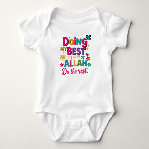 T-shirt-islamitische kinderkleding romper