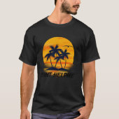 T-Shirt ISLAND DONT HELPME 2025 (Voorkant)