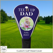 T-shirt It Up Dad Custom Photo Navy Blue