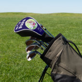 T-shirt It Up Papa Custom Foto Vaders Dag Blauw Golfheadcover (Insitu)