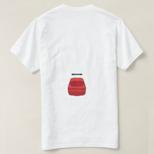 T-Shirt Italiaans Scooter: Hoorn Hoesje & Achterli