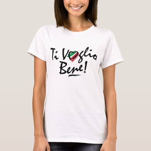 T-shirt: Italiaans T-shirt (Voorkant)