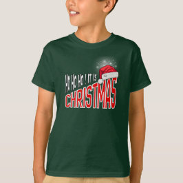T-Shirt : It's Christmas (green)