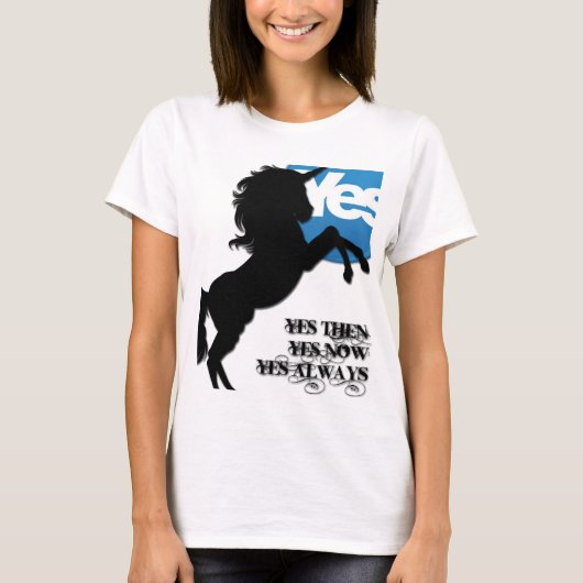 (T-SHIRT) JA DAN, JA NU, JA ALTIJD T-SHIRT (Voorkant)