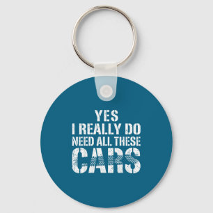 T-shirt Ja Nodig Alle Auto's Auto Sleutelhanger
