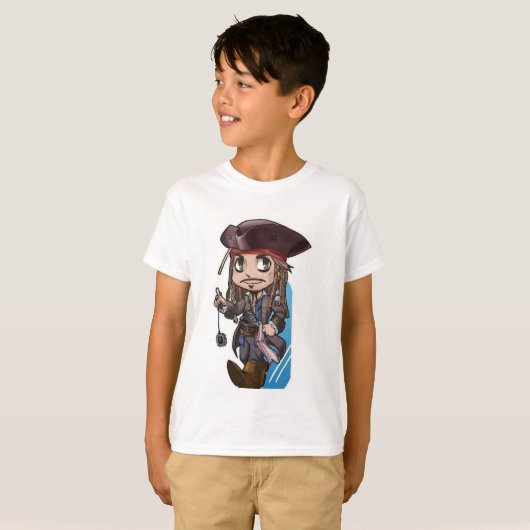 T-Shirt - JACK LE PIRATE (Voorkant volledig)
