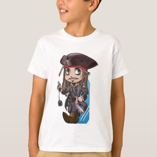 T-Shirt - JACK LE PIRATE (Voorkant)