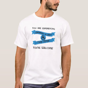 t-shirt "Je hebt last van bewustwording op wieltje
