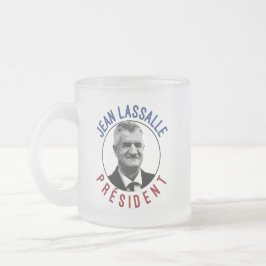 T-shirt Jean Lassalle President 2022 Matglas Koffiemok