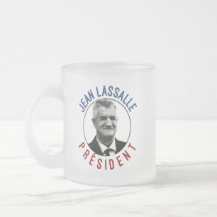 T-shirt Jean Lassalle President 2022 Matglas Koffiemok