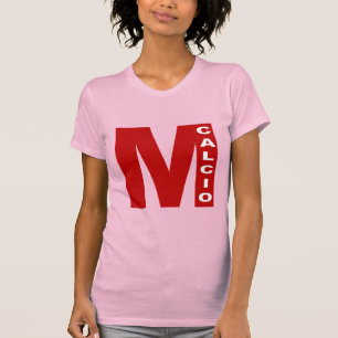 T-shirt jersey dun roze MILANO CALCIO