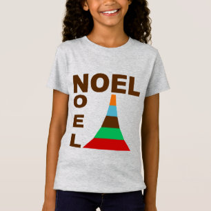 T-shirt jersey fijne gerafelde NOEL GATEAUX Design