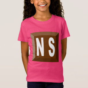 T-shirt jersey fin rode nieuwe ECOSSE