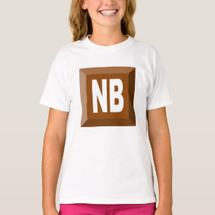 T-shirt-jersey New Brunswick CHOCOLAT T-shirt
