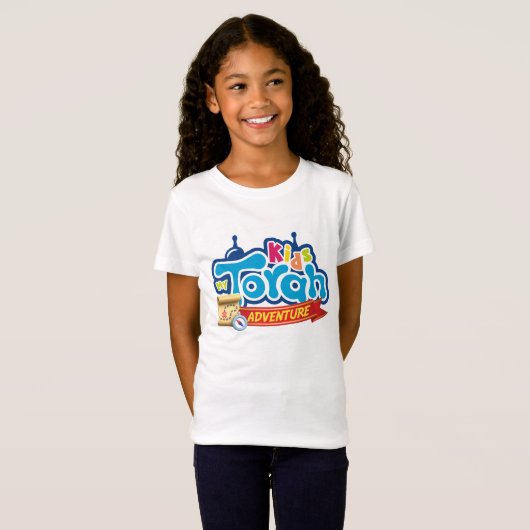 T-shirt jeunesse Kinder n Torah stijl cartoon (Voorkant volledig)