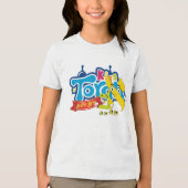T-shirt jeunesse Kinder n Torah stijl cartoon (Voorkant)