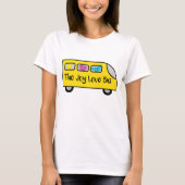 T-shirt JLB Bus Logo voor vrouwen (Voorkant)